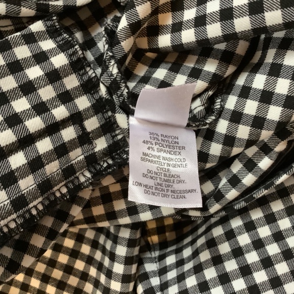 New Womens Zara White Short Top & Crosby Ankle Pants - Picture 7 of 8